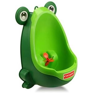 Frog urinal potty training